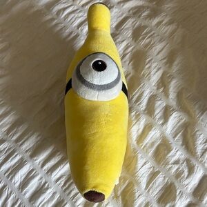 Yellow Minion Banana Plush Toy